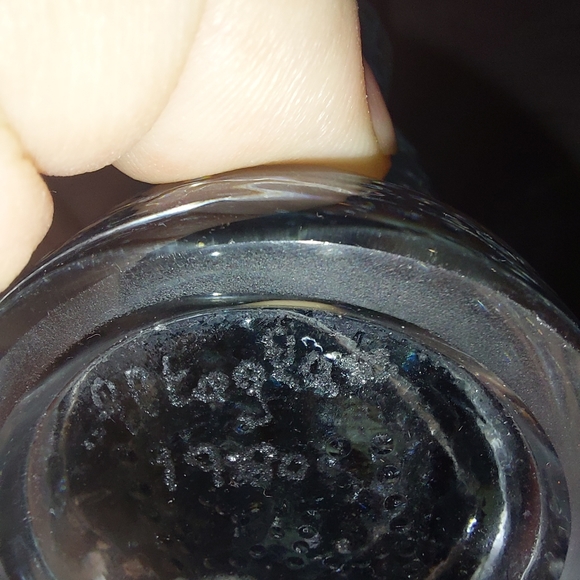 VTG Altaglass Solid Glass Squirrel 1980 Made In Canada Marked Bubble Paperweight - Picture 9 of 9